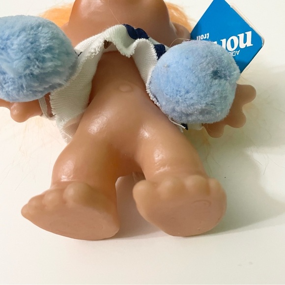 Vtg 1986 Dam Nordic Troll Orange Hair Troll Doll - Picture 14 of 16